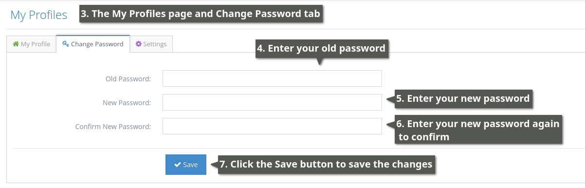 Student Portal - How To Change Your Password